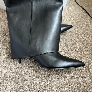 Black Zara boots!!! 39 (size US 8)